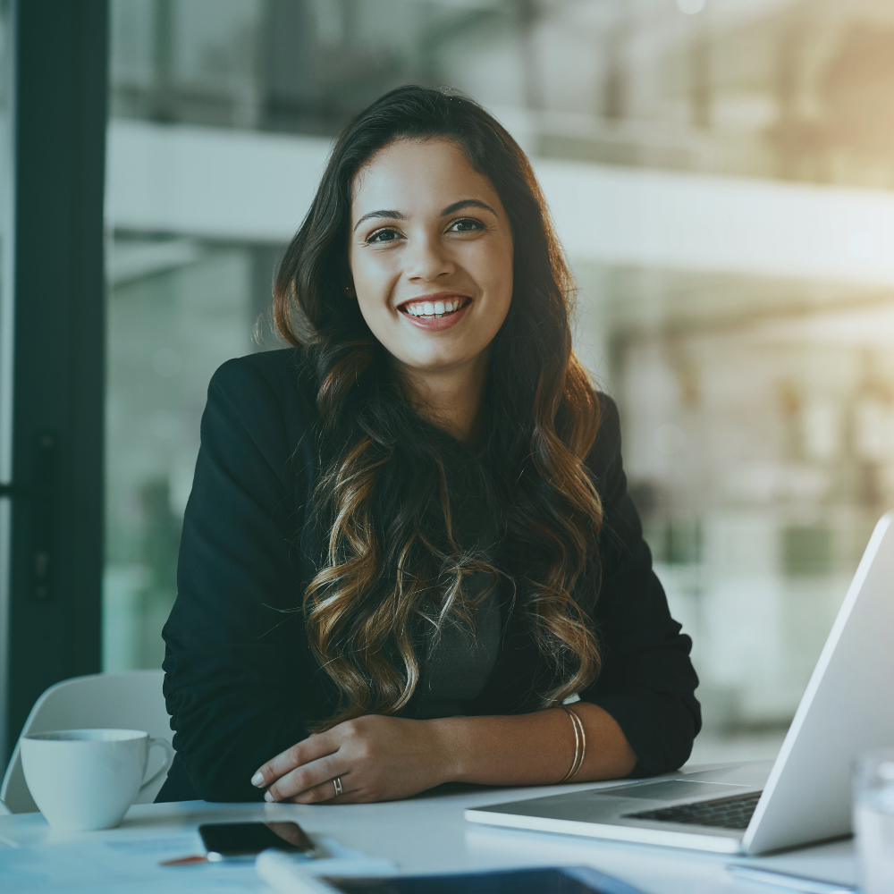 Knowledge worker at desk